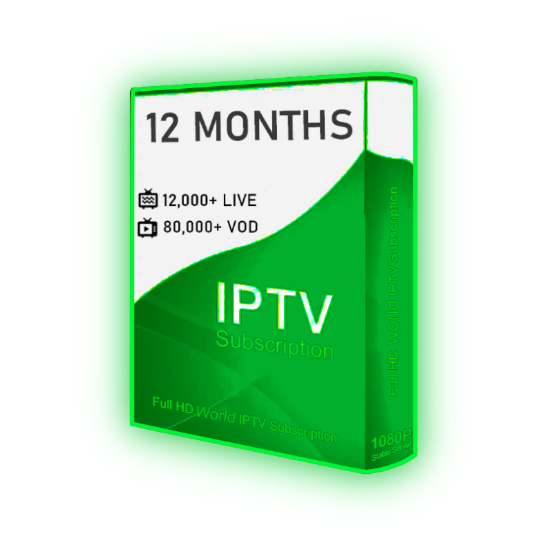 IPTV STANDARD PLAN 12 Months